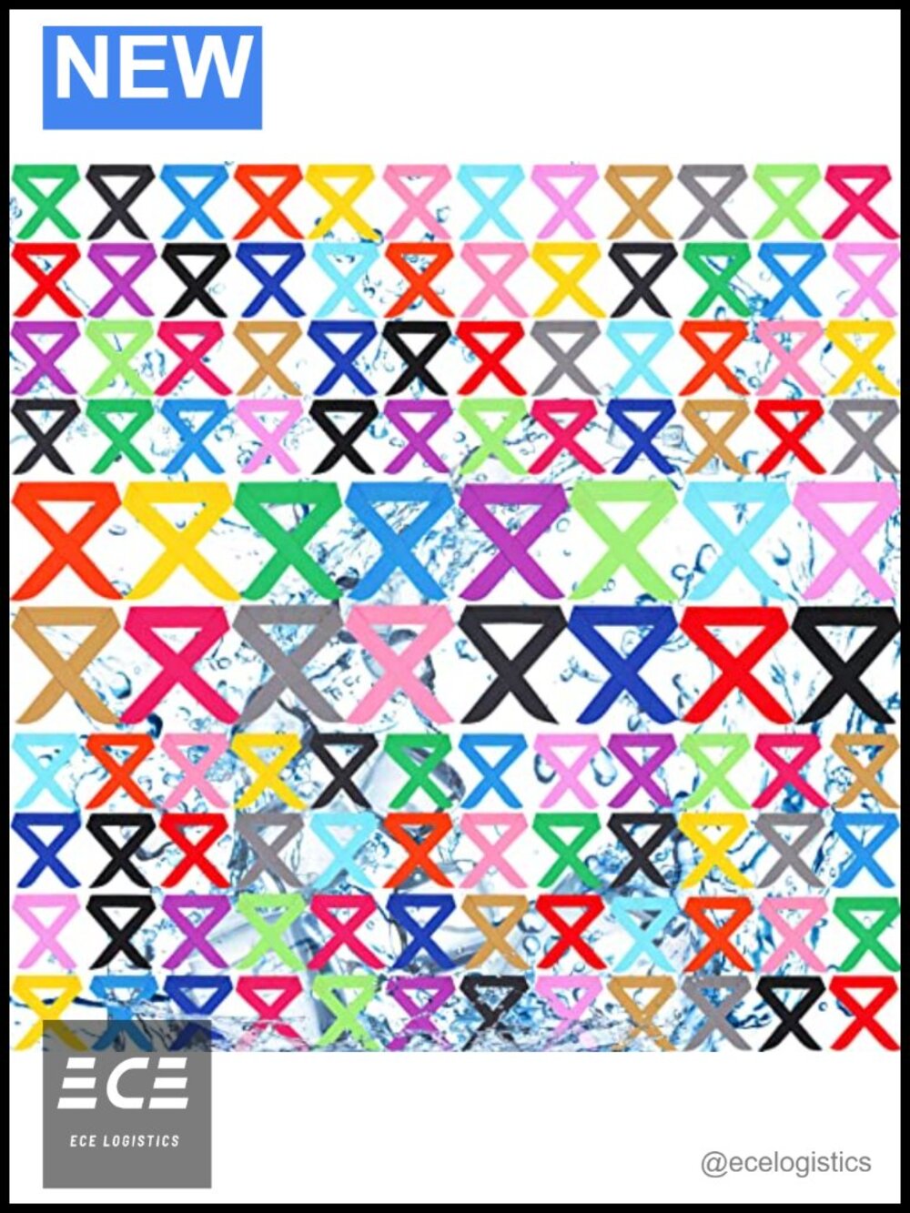 Cooling Neck Wraps 64 Pack Ice Scarf Bandana for Sport Summer Heat